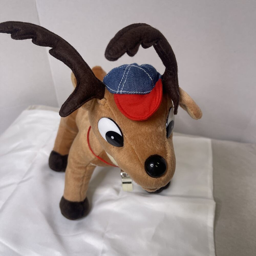 VTG Stuffins Rudolph The Red Nose Reindeer Coach Comet Plush Misfit Toys CVS